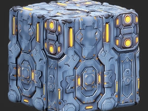 Sci-FI Seamless Texture CG Текстуры