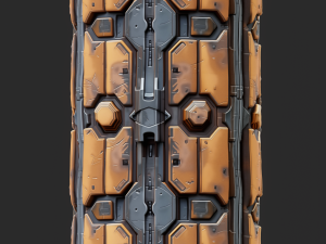Sci-FI Seamless Texture CG Textures