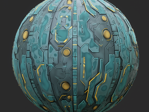 Sci-FI Seamless Texture CG Textures