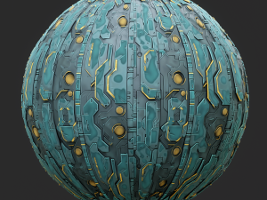 Sci-FI Seamless Texture Texturas CG