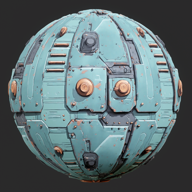 Sci-FI Seamless Texture CG 纹理 .c4d .max .obj .3ds .fbx .stl .blend 