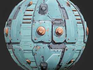 Sci-FI Seamless Texture CG Textures