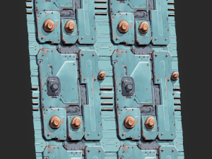 Sci-FI Seamless Texture CG 纹理