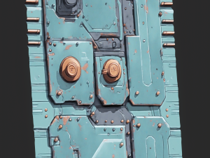 Sci-FI Seamless Texture CG 纹理