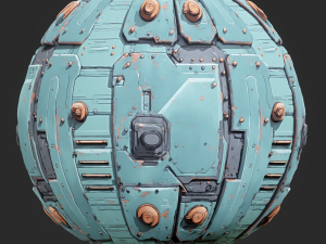 Sci-FI Seamless Texture CG 纹理