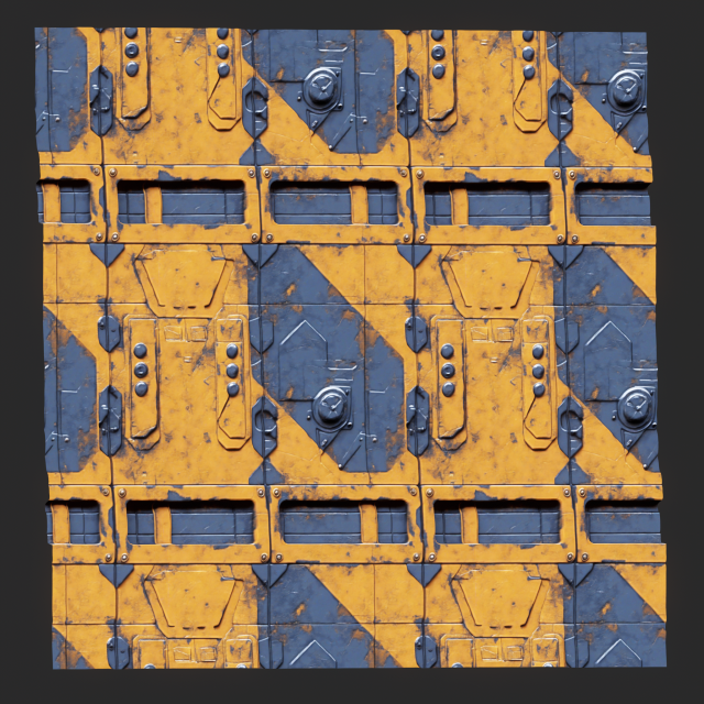 Sci-FI Seamless Texture CG Textures .c4d .max .obj .3ds .fbx .stl .blend 