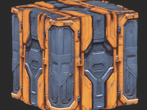 Sci-FI Seamless Texture CG Текстури