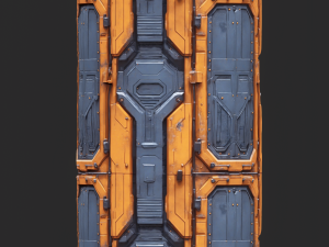 Sci-FI Seamless Texture CG Текстури