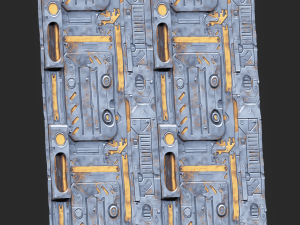Sci-FI Seamless Texture CG Dokuları