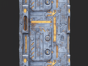 Sci-FI Seamless Texture CG Dokuları