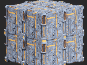 Sci-FI Seamless Texture CG Dokuları