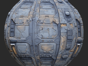 Sci-FI Seamless Texture CG テクスチャ