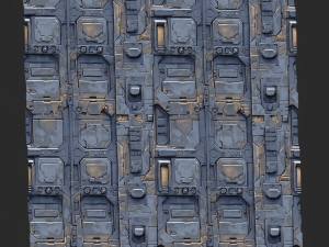 Sci-FI Seamless Texture CG टेक्स्चर्स