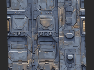 Sci-FI Seamless Texture CG टेक्स्चर्स
