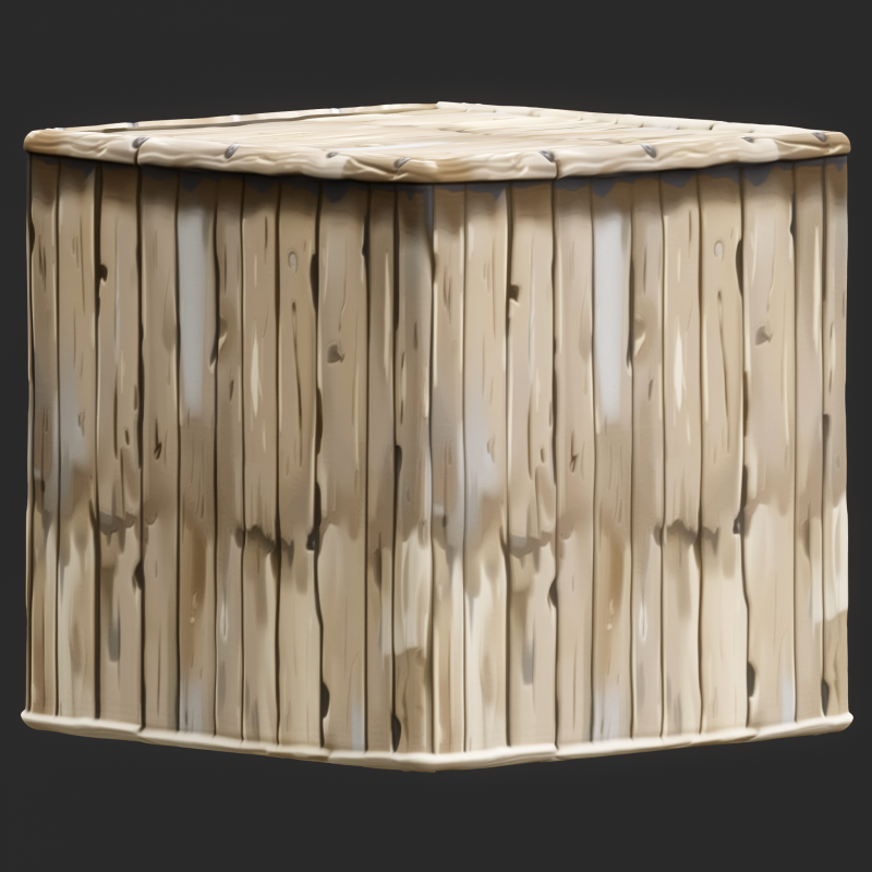 Stylized Wood Fence Seamless Texture Texturas CG .c4d .max .obj .3ds .fbx .stl .blend 