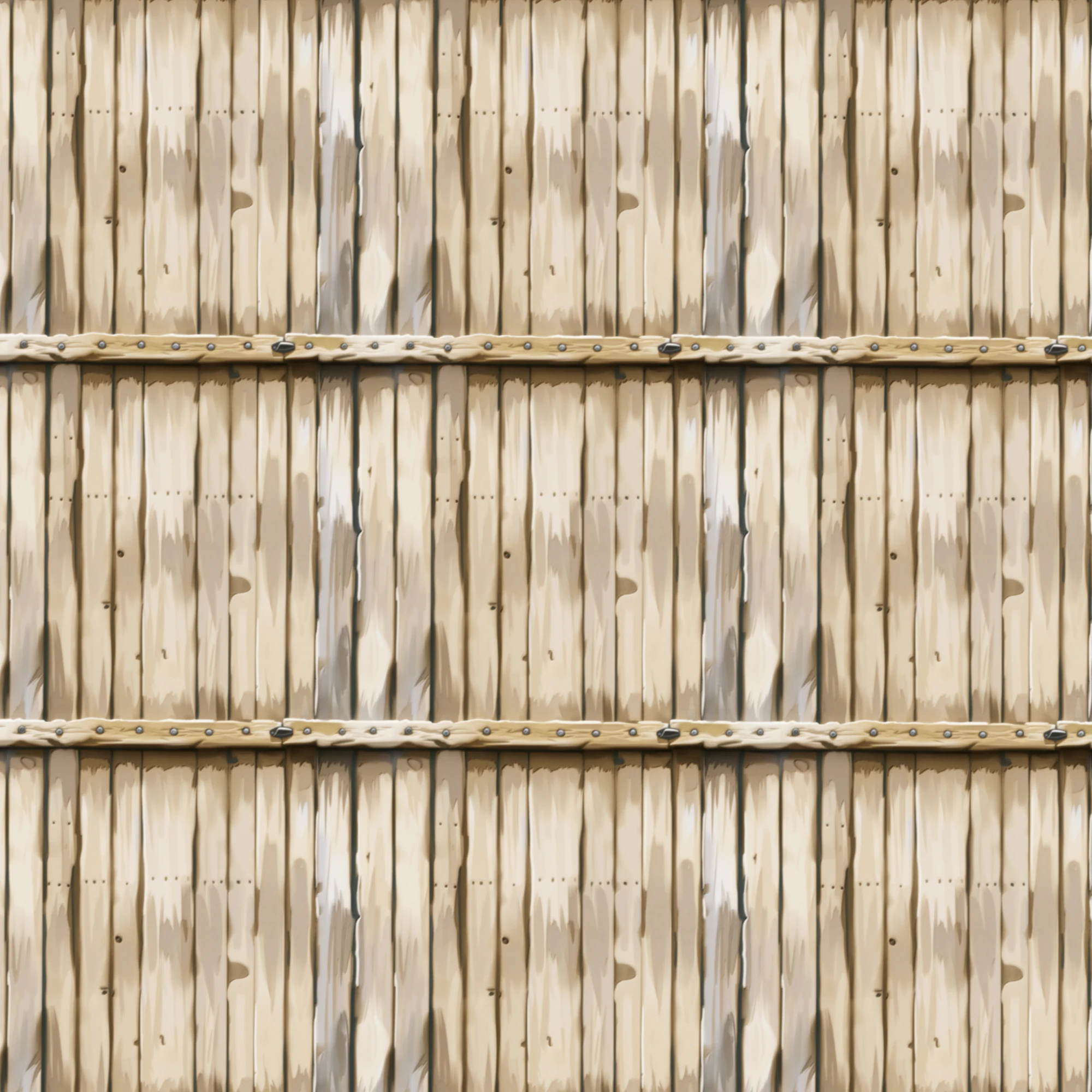 Stylized Wood Fence Seamless Texture CG Textures .c4d .max .obj .3ds .fbx .stl .blend 