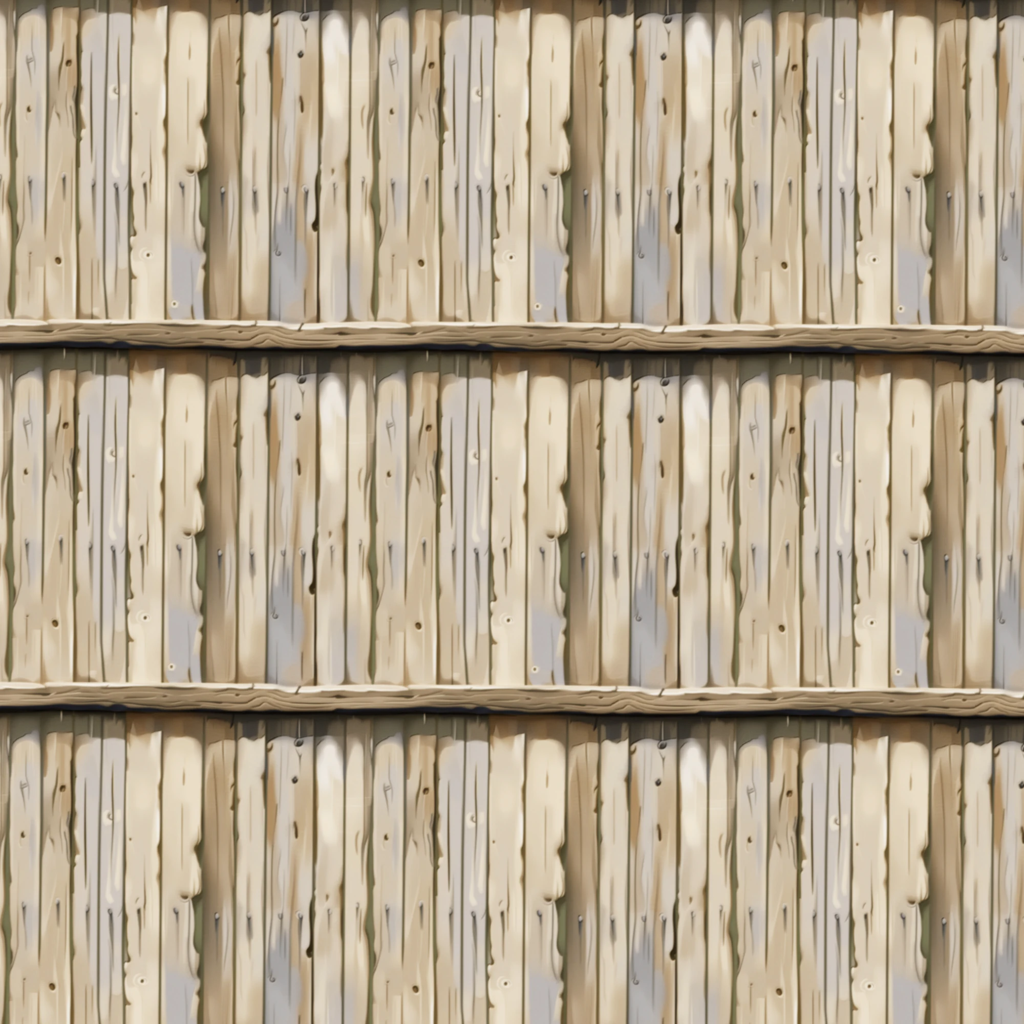Stylized Wood Fence Seamless Texture CG Textures .c4d .max .obj .3ds .fbx .stl .blend 