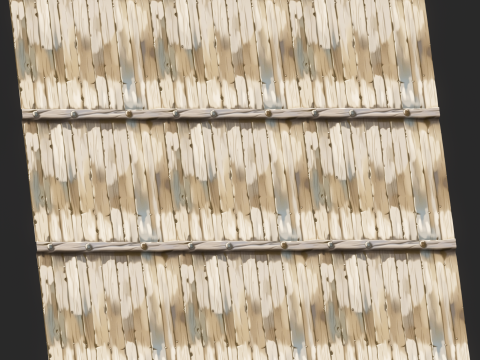 Stylized Wood Fence Seamless Texture CG 텍스쳐