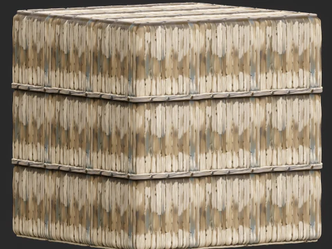 Stylized Wood Fence Seamless Texture CG Textures