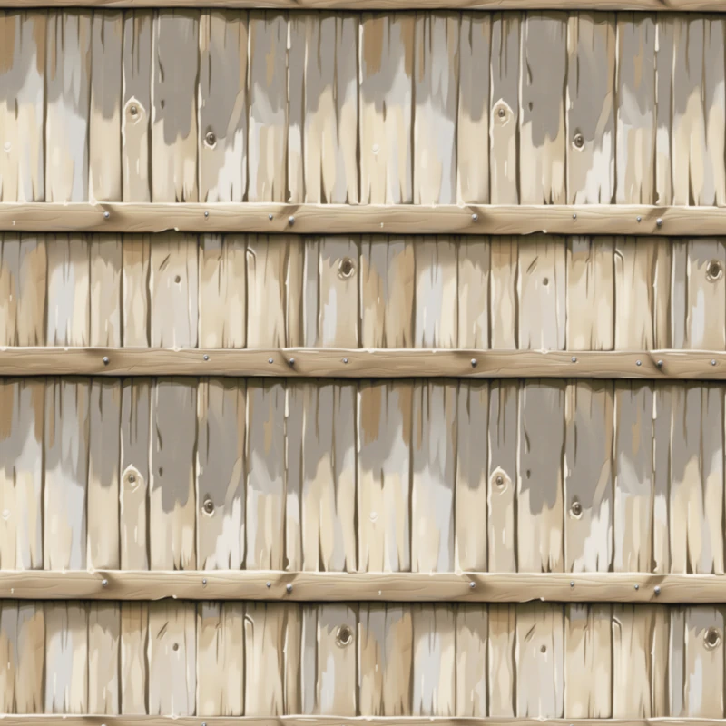 Textura sem costura de cerca de madeira estilizada Texturas CG .c4d .max .obj .3ds .fbx .stl .blend 