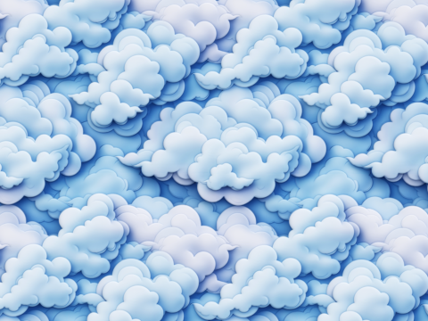 Stylized Clouds Seamless Texture CG Textures