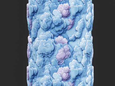 Stylized Clouds Seamless Texture CG Dokuları