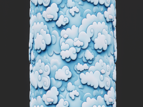 Stylized Clouds Seamless Texture CG Textures