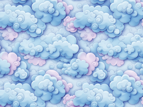 Stylized Clouds Seamless Texture CG Dokuları