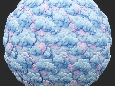 Stylized Clouds Seamless Texture CG Dokuları