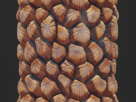 Stylized Bark Seamless Texture CG Textures