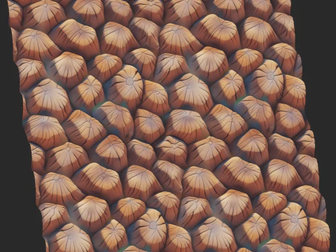 Stylized Bark Seamless Texture CG Textures