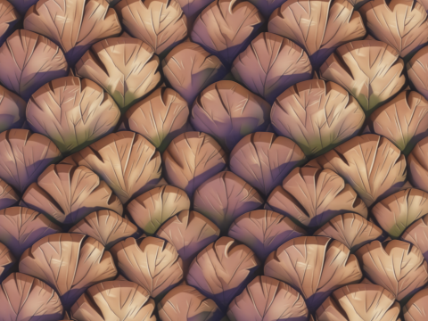 Stylized Bark Seamless Texture CG Textures