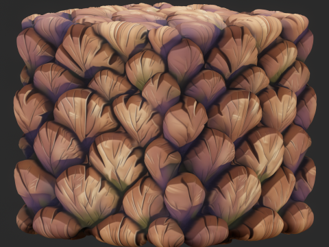 Stylized Bark Seamless Texture CG Textures