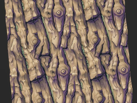 Textura sem costura de casca estilizada Texturas CG