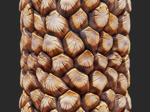 Stylized Bark Seamless Texture CG Textures