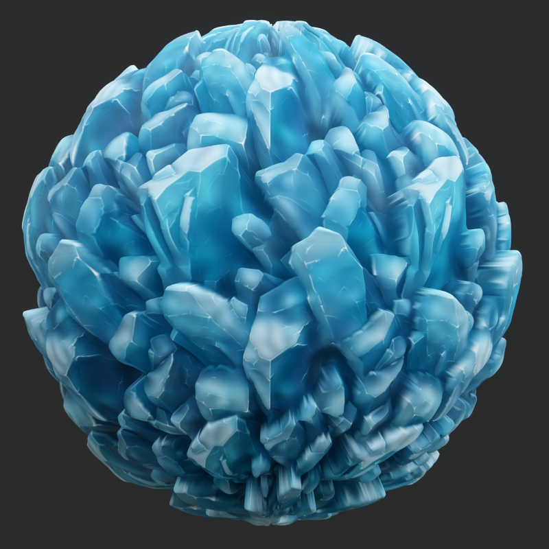 Stylized Crystal Seamless Texture Texturas CG .c4d .max .obj .3ds .fbx .stl .blend 