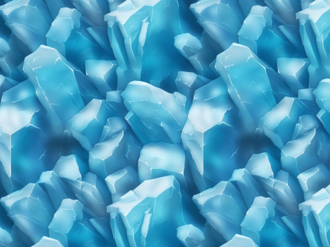 Stylized Crystal Seamless Texture Texturas CG