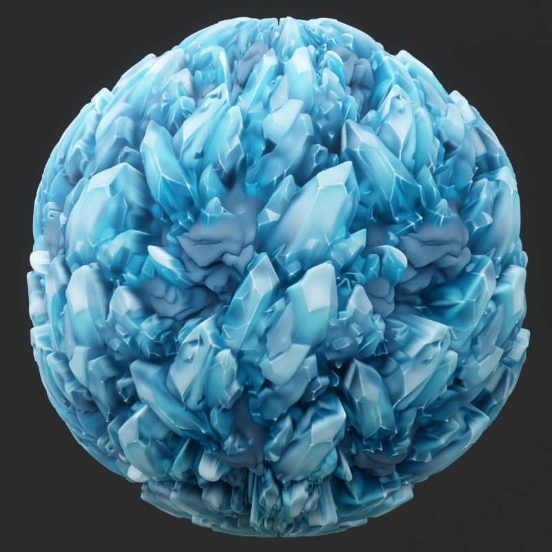 Stylized Crystal Seamless Texture CG Texturen .c4d .max .obj .3ds .fbx .stl .blend 