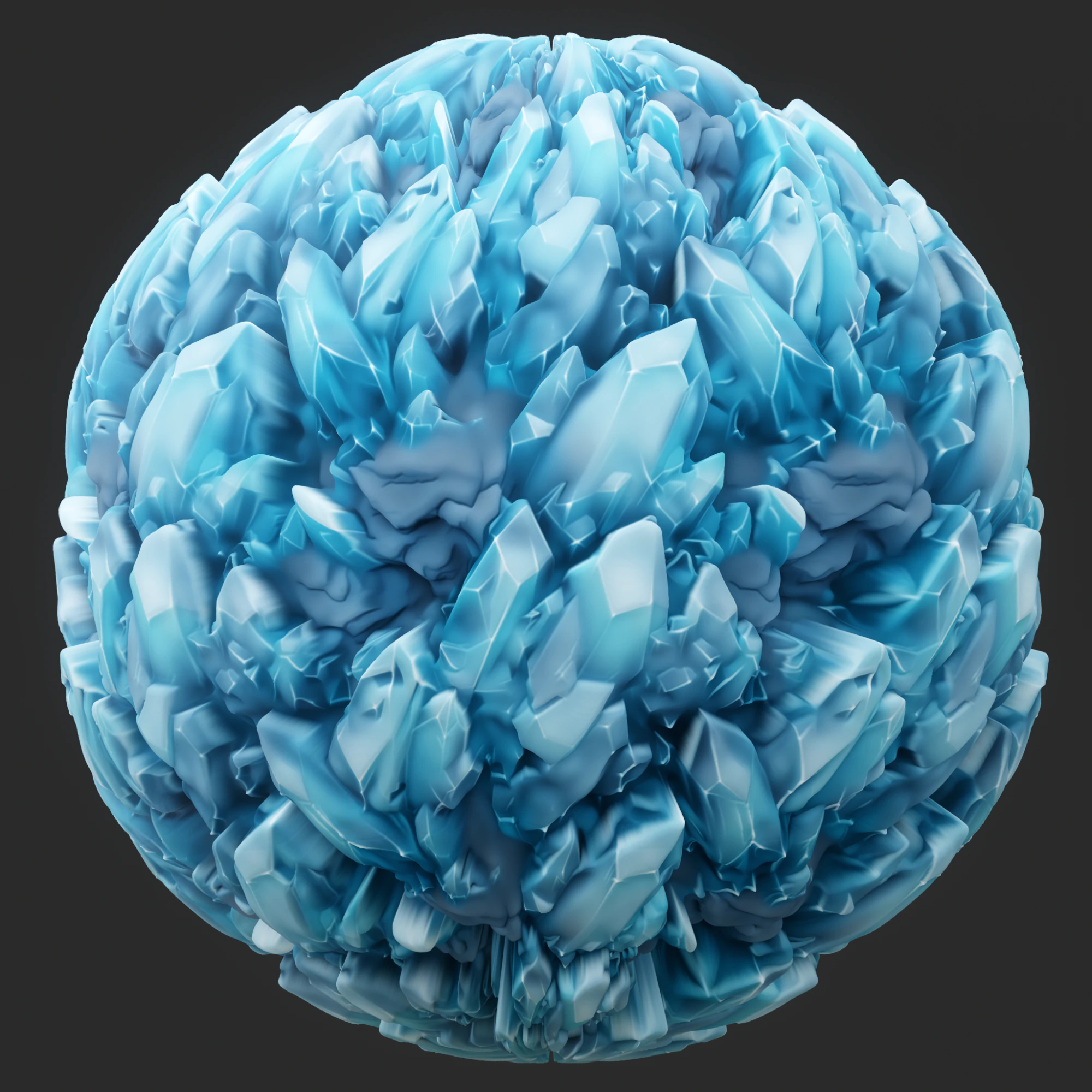 Stylized Crystal Seamless Texture CG Textures .c4d .max .obj .3ds .fbx .stl .blend 
