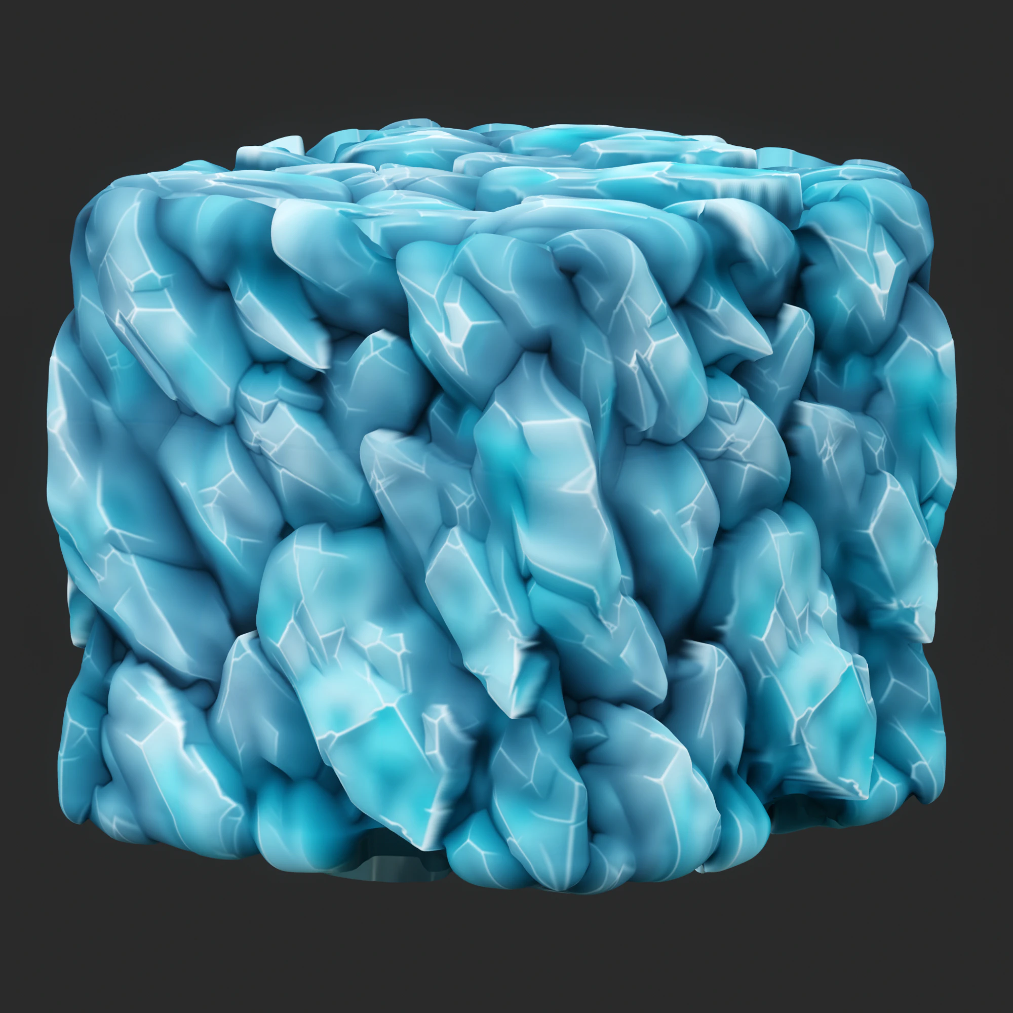 Stylized Crystal Seamless Texture CG Textures .c4d .max .obj .3ds .fbx .stl .blend 
