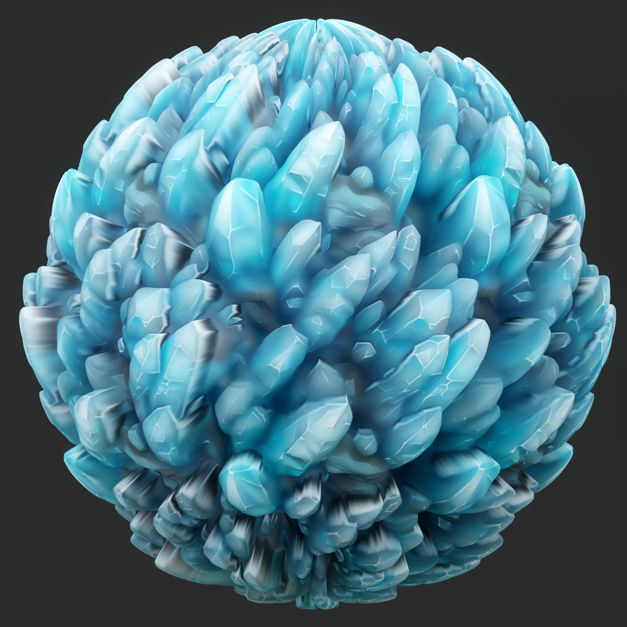 Stylized Crystal Seamless Texture CG Textures .c4d .max .obj .3ds .fbx .stl .blend