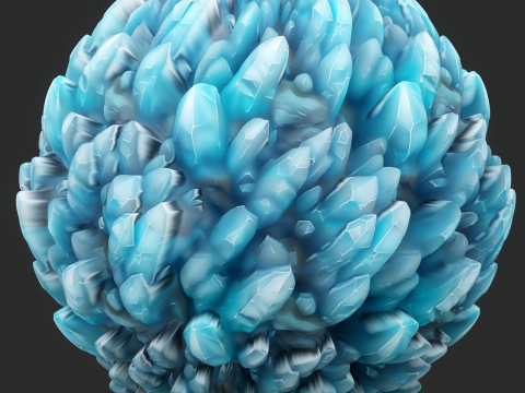 Stylized Crystal Seamless Texture Texturas CG