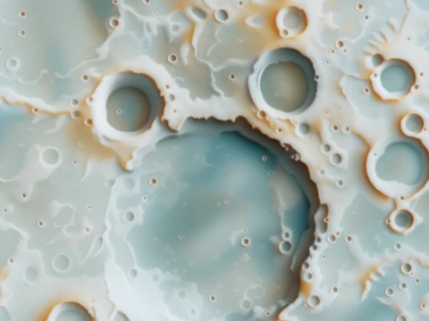 Struttura senza giunte della luna CG Textures