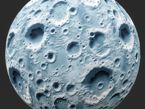 Moon Seamless Texture CG 纹理