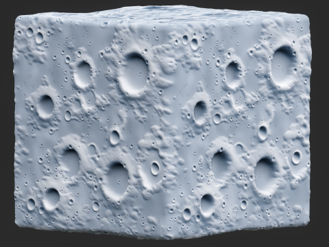 Moon Seamless Texture CG Tekstury