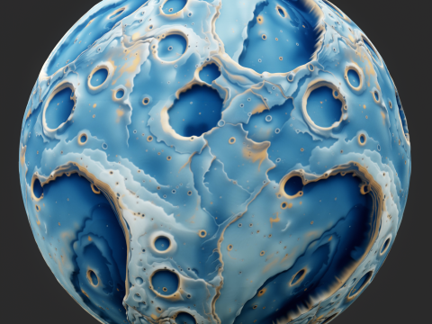Moon Seamless Texture CG Textures