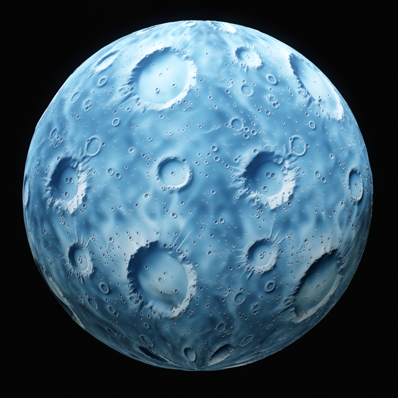 Moon Seamless Texture CG 纹理 .c4d .max .obj .3ds .fbx .stl .blend 