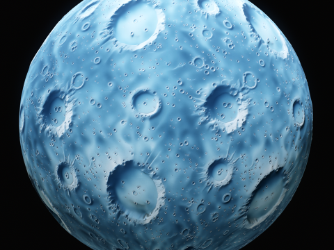 Moon Seamless Texture CG Текстури