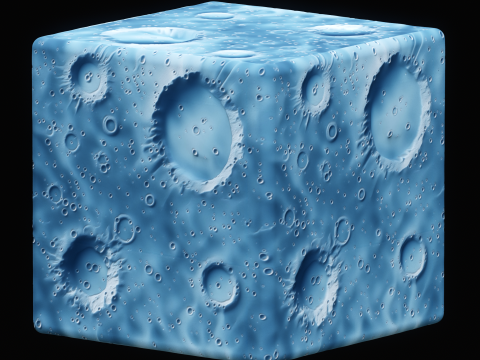 Moon Seamless Texture CG 纹理