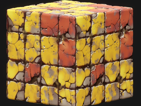 Stylized Floor Seamless Texture CG Textures